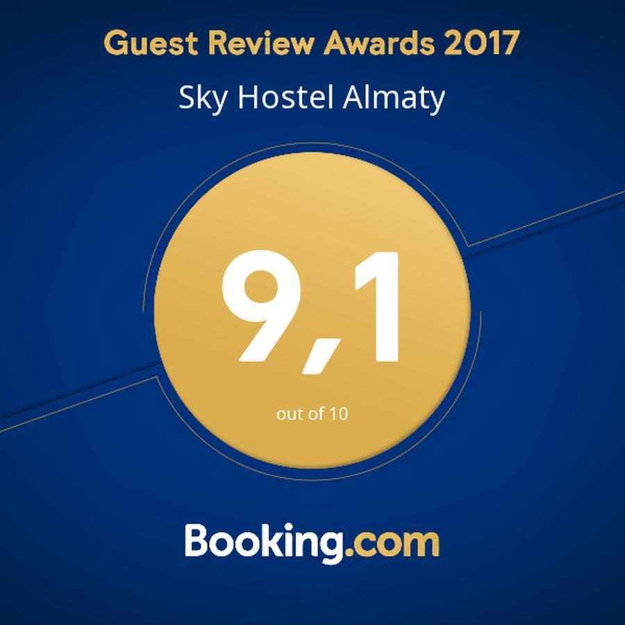 Sky Hostel Almatý Exterior foto